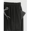 image:imageGORGLITTER Mens Graphic 2 in 1 Shorts Casual Gym Quick Dry Mesh Athletic Running Basketball Shorts with LinerBlack Graphic