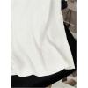 image:imageGORGLITTER Womens Pearl Beaded Top Dressy Short Sleeve T Shirts Crew Neck Summer Causal Tee Tops TrendyWhite