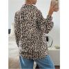 image:imageGORGLITTER Womens Cheetah Leopard Print Button Up Blouse Fall Long Sleeve Business Casual Office Work Shirt Top DressyApricot