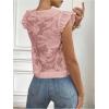 image:imageGORGLITTER Womens Flower Button Up Vintage Eyelet Blouse Dressy Casual Sleeveless Boho Cute Embroidered Western TopsDusty Pink