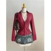 image:imageGORGLITTER Womens Striped Shirt Fitted Cinched Waist Shirts Top Long Sleeve Deep V Dressy Collar Business Casual BlouseBurgundy