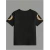 image:imageGORGLITTER Boys Bear Graphic Tees Short Sleeve Crew Neck Streetwear T ShirtsBlack