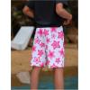 image:imageGORGLITTER Boys Shorts Graphic Basketball Short Elastic Waist Athletic Gym Track Shorts with PocketsPink