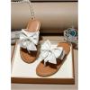 image:imageGORGLITTER Girls Bow Flats Sandals Cute Flip Flops Dress ShoesWhite