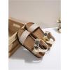 image:imageGORGLITTER Girls Flat Sandals Dressy Cute Summer Metallic Sparkly Open Toe Slides Vacation Beach Ankle Strap SandalsPink