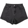 image:imageGORGLITTER Girls Jean Shorts Cute Summer Trendy Fashion Ripped Denim Shorts High Waist Straight Leg Clothes JortsBlack Solid Washed