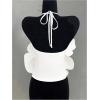 image:imageGORGLITTER Womens 3D Flower Halter Camisole Top Floral Sleeveless Going Out Country Concert OutfitsWhite