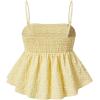 image:imageGORGLITTER Womens Babydoll Tank Peplum Tops Ruffle Backless Sleeveless Going Out Cute Summer Casual Trendy Top 2025Yellow