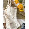 image:imageGORGLITTER Womens Boho Ruffle Tie Front Tops Summer Casual Sleeveless Cute Country Concert Going Out Y2k Crop Top 2025Apricot