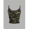 image:imageGORGLITTER Womens Cheetah Leopard Camo Print Crop Tops Sleeveless Open Back Strappy Summer Casual 4 Pack TopsMulticolor