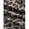 image:imageGORGLITTER Womens Cheetah Leopard Print Halter Tops Animal Mesh Bow Going Out Scarf Cute Summer Casual Trendy Top 2025Brown