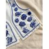 image:imageGORGLITTER Womens Cowboy Chic Cowgirl Western Outfits Boho Vest Tops Country Concert Embroidered CardiganBlue and White