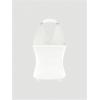 image:imageGORGLITTER Womens Crochet Halter Tops Boho 3D Floral Knit Tank Top Sleeveless Cute Summer Vacation Going Out Crop TopsWhite