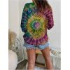 image:imageGORGLITTER Womens Crochet Knit Short Sleeve Sweater Boho V Neck Lightweight Tops Beach Vacation Cruise OutfitMulticolor