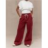 image:imageGORGLITTER Womens Dolman Short Sleeve Crop Tops Ruched Crew Neck Casual Going Out TopsWhite