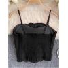 image:imageGORGLITTER Womens Flower Backless Summer Going Out Crop Tops Trendy Y2K Boho Sleeveless Cute Vacation Dressy Tube TopBlack