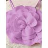 image:imageGORGLITTER Womens Flower Backless Summer Going Out Crop Tops Trendy Y2K Boho Sleeveless Cute Vacation Dressy Tube TopLilac Purple