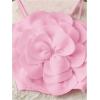 image:imageGORGLITTER Womens Flower Backless Summer Going Out Crop Tops Trendy Y2K Boho Sleeveless Cute Vacation Dressy Tube TopPink