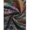 image:imageGORGLITTER Womens Fringe Tube Tops Strapless Boho Paisley Print Asymmetrical Bandeau Crop TopMulticolor