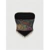 image:imageGORGLITTER Womens Fringe Tube Tops Strapless Boho Paisley Print Asymmetrical Bandeau Crop TopMulticolor