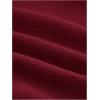image:imageGORGLITTER Womens Pleated Strapless Tube Top Asymmetrical Hem Ruched Bandeau Shirts Going Out TopsBurgundy