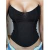 image:imageGORGLITTER Womens Sexy Mesh Corset Top Lace Up Y2k Strapless Tube Top Going Out Club Date Night Bustier TopsBlack
