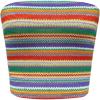 image:imageGORGLITTER Womens Strapless Stripe Knit Tube Tops Bandeau Boho Summer Backless Sleeveless Colorful Going Out Crop TopGreen Striped
