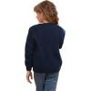 image:imageGORGLITTER Girls American Flag Graphic Sweater Crewneck Long Sleeve Knit Pullover TopsRoyal Blue