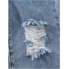 image:imageGORGLITTER Girls Baggy Jeans Adjustable Elastic Waist Straight Wide Leg Denim Pants Trendy Streetwear TrousersMedium Wash
