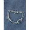 image:imageGORGLITTER Girls Baggy Jeans Cute Y2K Bow Graphic High Waisted Wide Leg Raw Trim Elastic Denim Pants Skater TrousersMedium Wash