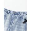 image:imageGORGLITTER Girls Baggy Jeans Denim Cute Bow High Waisted Straight Wide Leg Joggers Pants Trouses Y2k Going Out OutfitsMedium Wash