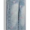 image:imageGORGLITTER Girls Baggy Jeans Denim High Waisted Heart Graphic Print Straight Wide Leg Cargo Joggers PantsBlue Heart