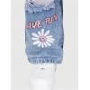 image:imageGORGLITTER Girls Baggy Jeans Denim Ripped High Waisted Butterfly Graphic Print Straight Wide Leg Cargo Joggers PantsMedium Wash