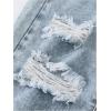 image:imageGORGLITTER Girls Baggy Jeans Ripped Distressed High Waisted Wide Leg Denim Pants Cute Y2K StreetwearMedium Wash