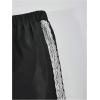 image:imageGORGLITTER Girls Baggy Sweatpants Y2k Cute Bow Lace Trim Wide Leg Barrel Pants with Pockets Going Out Casual OutfitsBlack