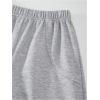 image:imageGORGLITTER Girls Baggy Wide Leg Sweatpants Low Rise Cute Fall Fashion Sweat Pants with PocketsLight Grey