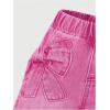 image:imageGORGLITTER Girls Bow Jeans Baggy Wide Leg Straight Leg High Waist Jeans Pants JoggersHot Pink