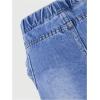 image:imageGORGLITTER Girls Bow Jeans Baggy Wide Leg Straight Leg High Waist Jeans Pants JoggersMedium Wash