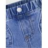 image:imageGORGLITTER Girls Bow Jeans Baggy Wide Leg Straight Leg High Waist Jeans Pants JoggersMedium Wash