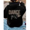 image:imageGORGLITTER Girls Cheetah Hoodies Fall Casual Cute Leopard Animal Letter Print Long Sleeve Halloween Hooded SweatshirtBlack