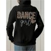image:imageGORGLITTER Girls Cheetah Hoodies Fall Casual Cute Leopard Animal Letter Print Long Sleeve Halloween Hooded SweatshirtBlack
