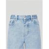 image:imageGORGLITTER Girls Cute Bow Baggy Jeans Wide Leg High Elastic Waisted Y2k Denim Pants Casual Preppy Streetwear 812YLight Wash