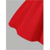 image:imageGORGLITTER Girls Cute Coquette Dresses Bow Tie Shoulder Backless Sleeveless Cute Summer Graduation Party Skater DressRed