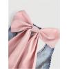 image:imageGORGLITTER Girls Denim Dress Cute Bow Sleeveless Halter Backless A Line Birthday Prom Party Mini Short DressBlue