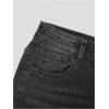 image:imageGORGLITTER Girls Flare Jeans High Waisted Bell Bottom Denim Pants with PocketsDark Grey