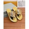 image:imageGORGLITTER Girls Gold Thong Sandals Metallic Flip Flops Buckle Open Toe Summer Beach Slip On SlidesGold