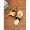 image:imageGORGLITTER Girls Gold Thong Sandals Metallic Flip Flops Buckle Open Toe Summer Beach Slip On SlidesGold
