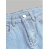 image:imageGORGLITTER Girls Jeans Flare Bell Bottom Cute High Waist Denim Pants with Pockets Dressy 2026Light Wash