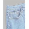 image:imageGORGLITTER Girls Jeans Flare Bell Bottom Cute High Waist Denim Pants with Pockets Dressy 2026Light Wash