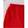 image:imageGORGLITTER Girls Outfits Cherry Long Sleeve Sweatshirt Bell Bottom Wide Leg Pants Set Fall ClothingRed